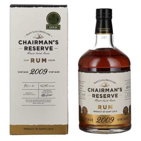 Chairman's Reserve Rum VINTAGE 2009 46% Vol. 0,7l in Geschenkbox | Blandet rom | 🌾 Whisky Ambassador | Online Shop