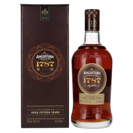 🌾Angostura 1787 15 Years Old Super Premium Rum 40% Vol. 0,7l in Geschenkbox | Whisky Ambassador