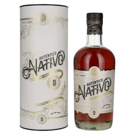 🌾Auténtico Nativo 15 Years Old Rum 40% Vol. 0,7l in Geschenkbox | Whisky Ambassador