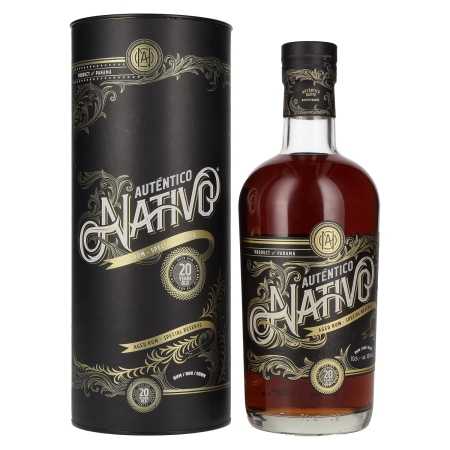 Auténtico Nativo 20 Years Old Special Reserve Rum 40% Vol. 0,7l in Geschenkbox | Blended Rum | 🌾 Whisky Ambassador | Online Shop