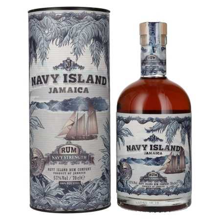 Navy Island JAMAICA Navy Strength Rum 57% Vol. 0,7l in Geschenkbox | Αναμεμειγμένο ρούμι | 🌾 Whisky Ambassador | Online Shop