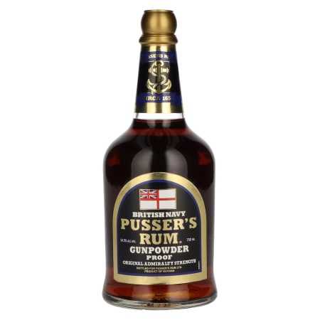 Pusser's Rum Gunpowder Proof 54,5% Vol. 0,7l | Blandet rom | 🌾 Whisky Ambassador | Online Shop