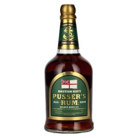 Pusser's Rum British Navy SELECT AGED 151 75,5% Vol. 0,7l | Ron mezclado | 🌾 Whisky Ambassador | Online Shop