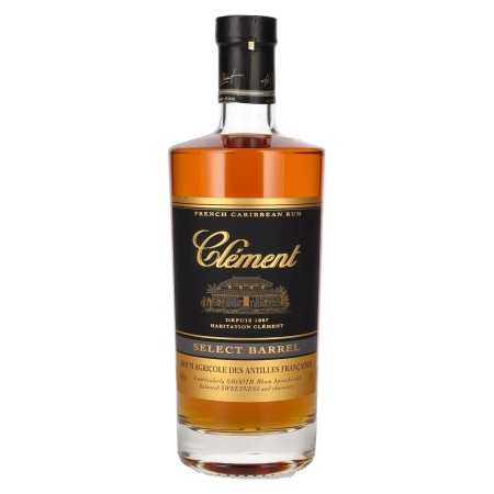 Clément Rhum Agricole Select Barrel 40% Vol. 0,7l | Jauktais rums | 🌾 Whisky Ambassador | Online Shop