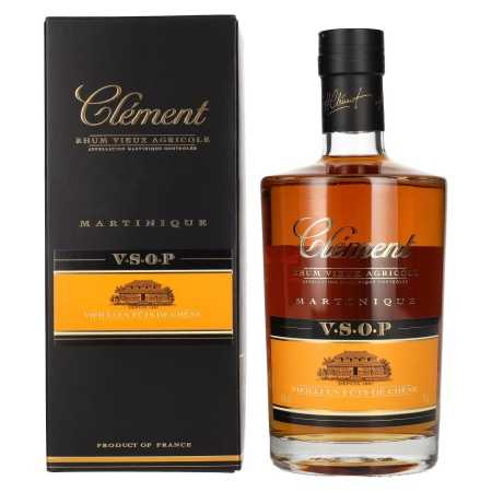 Clément Rhum Vieux Agricole V.S.O.P. VIEILLI EN FÛTS DE CHÊNE 40% Vol. 0,7l in Geschenkbox | Blandet rom | 🌾 Whisky Ambassador | Online Shop