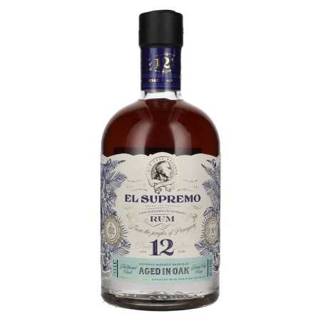 El Supremo 12 Year Old OAK CASK Rum 40% Vol. 0,7l | Segatud rumm | 🌾 Whisky Ambassador | Online Shop