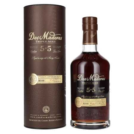 🌾Dos Maderas PX 5+5 Years Old Aged Rum 40% Vol. 0,7l in Geschenkbox | Whisky Ambassador