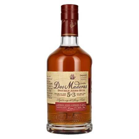 Dos Maderas 5+3 Years Old Double Aged Rum 37,5% Vol. 0,7l | Barbadose rumm | 🌾 Whisky Ambassador | Online Shop