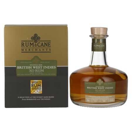 Rum & Cane BRITISH WEST INDIES XO Rum 43% Vol. 0,7l in Geschenkbox | Ron de Barbados | 🌾 Whisky Ambassador | Online Shop