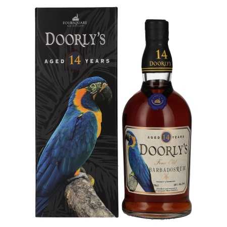 Doorly's 14 Years Old Fine Old Barbados Rum 48% Vol. 0,7l in Geschenkbox | Barbadoski rum | 🌾 Whisky Ambassador | Online Shop