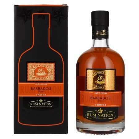 Rum Nation Barbados 8 Years Old Limited Edition 40% Vol. 0,7l in Geschenkbox | Barbadoso romas | 🌾 Whisky Ambassador | Online Shop