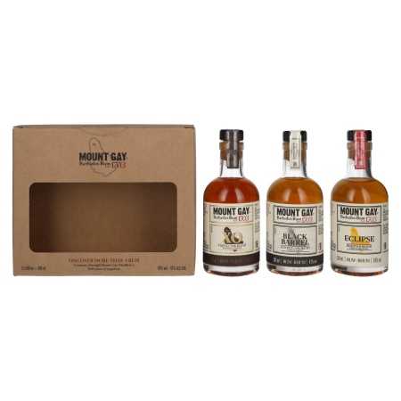 🌾Mount Gay Barbados Rum Discovery Pack 43% Vol. 3x0,2l in Geschenkbox | Whisky Ambassador