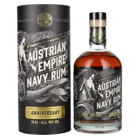 Austrian Empire Navy Rum ANNIVERSARY 40% Vol. 0,7l in Geschenkbox | Barbados Rum | 🌾 Whisky Ambassador | Online Shop