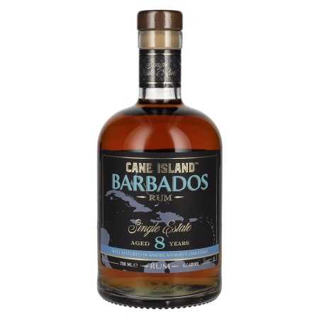 Cane Island BARBADOS 8 Years Old Single Estate Rum 43% Vol. 0,7l | Barbadosas rums | 🌾 Whisky Ambassador | Online Shop