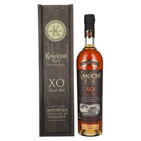 Kaniché Rum XO Double Wood Artisanal Rum 40% Vol. 0,7l in Holzkiste | Barbados rom | 🌾 Whisky Ambassador | Online Shop