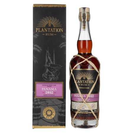 🌾Plantation Rum PANAMA Single Cask Pauillac Wine Cask Finish 2012 49,6% Vol. 0,7l in Geschenkbox | Whisky Ambassador