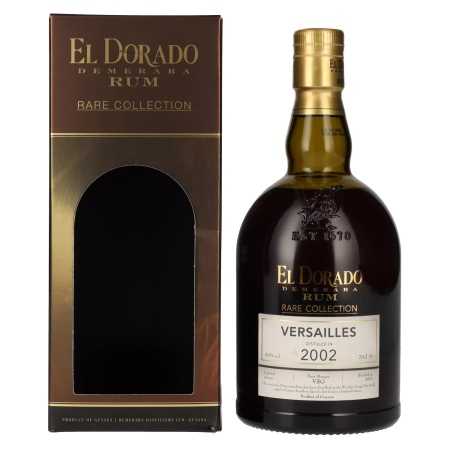 🌾El Dorado VERSAILLES Demerara Rum RARE COLLECTION Limited Release 2002 63% Vol. 0,7l in Geschenkbox | Whisky Ambassador