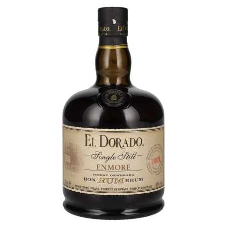 El Dorado Single Still ENMORE Finest Demerara Rum 2009 40% Vol. 0,7l | Rom på enskilt fat | 🌾 Whisky Ambassador | Online Shop