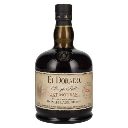 El Dorado Single Still PORT MOURANT Finest Demerara Rum 2009 40% Vol. 0,7l