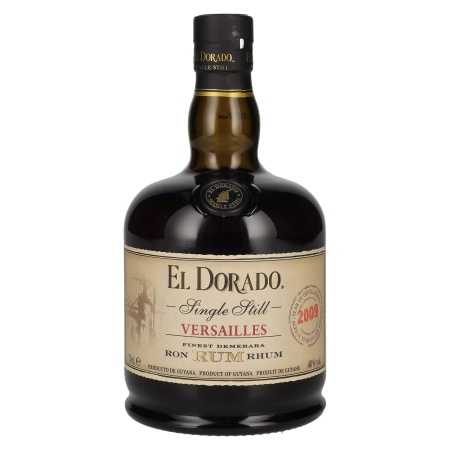 El Dorado Single Still VERSAILLES Finest Demerara Rum 2009 40% Vol. 0,7l | Single vat rum | 🌾 Whisky Ambassador | Online Shop