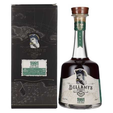 Bellamy's Reserve Rum Guyana Enmore 1991 54,3% Vol. 0,7l in Geschenkbox