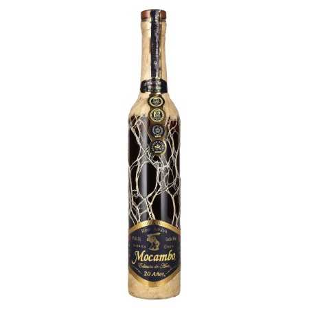 Mocambo Ron Añejo 20 Años Barrica Selecta Premium Edición de Arte 40% Vol. 0,5l | Vienas mucas rums | 🌾 Whisky Ambassador | Online Shop