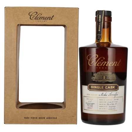 Clément Trés Vieux Rhum Agricole SINGLE CASK Moka Torréfié 41,8% Vol. 0,5l in Geschenkbox