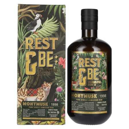 🌾Rest & Be Thankful MONYMUSK 23 Years Old Pure Single Jamaican Rum 1998 54,8% Vol. 0,7l in Geschenkbox | Whisky Ambassador