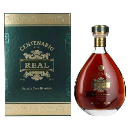 Ron Centenario REAL Select Cask Reserve Rum - Old Edition 40% Vol. 0,7l in Geschenkbox | Solera blandad rom | 🌾 Whisky Ambassador | Online Shop