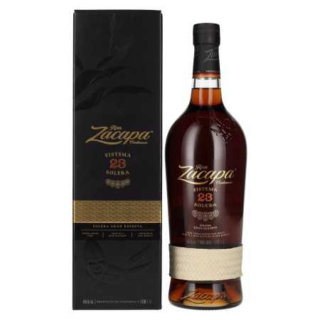 🌾Ron Zacapa Centenario 23 SISTEMA SOLERA Gran Reserva 40% Vol. 1l in Geschenkbox | Whisky Ambassador