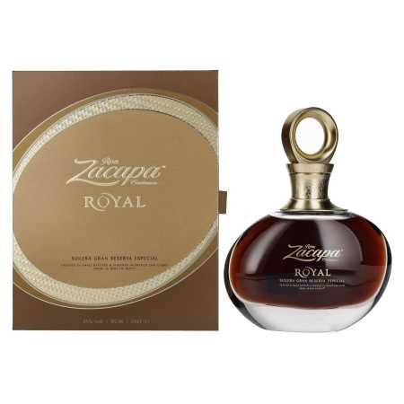 Ron Zacapa Centenario ROYAL Solera Gran Reserva Especial 45% Vol. 0,7l in Geschenkbox | Miešaný rum Solera | 🌾 Whisky Ambassador | Online Shop