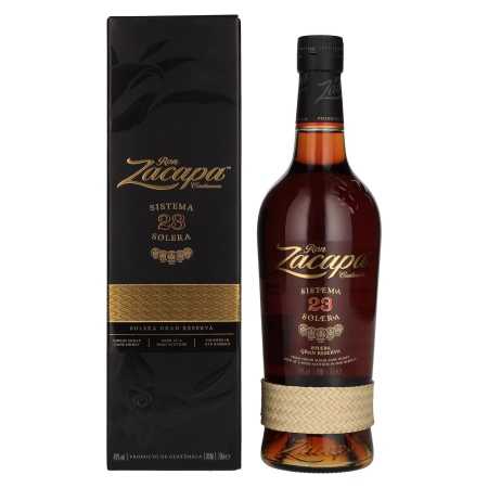 🌾Ron Zacapa Centenario 23 SISTEMA SOLERA Gran Reserva 40% Vol. 0,7l in Geschenkbox | Whisky Ambassador