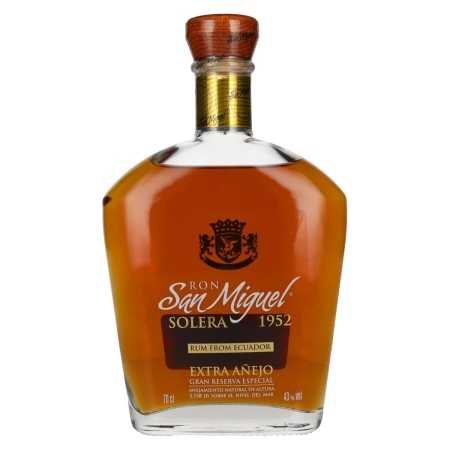 🌾Ron San Miguel Solera 1952 Extra Añejo 43% Vol. 0,7l | Whisky Ambassador