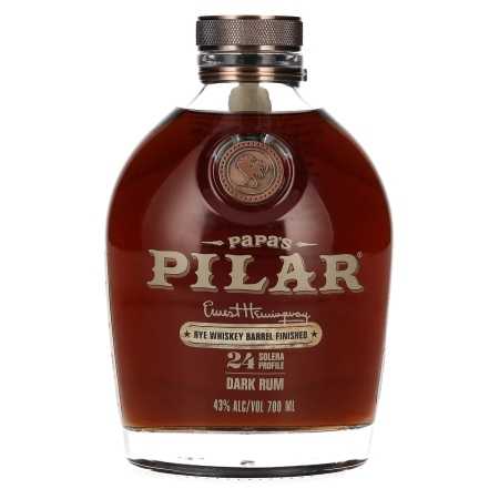 🌾Papa's Pilar 24 Solera Profile Dark Rum RYE WHISKEY BARREL Limited Release 43% Vol. 0,7l | Whisky Ambassador