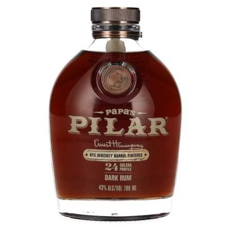 Papa's Pilar 24 Solera Profile Dark Rum RYE WHISKEY BARREL Limited Release 43% Vol. 0,7l | Buy rum | 🌾 Whisky Ambassador | Online Shop