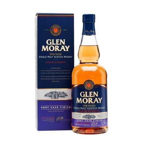 Glen Moray Elgin Classic Port Cask Finish Small Batch Release 40% Vol. 0,7l in Geschenkbox | Speyside Whisky | 🌾 Whisky Ambassador | Online Shop