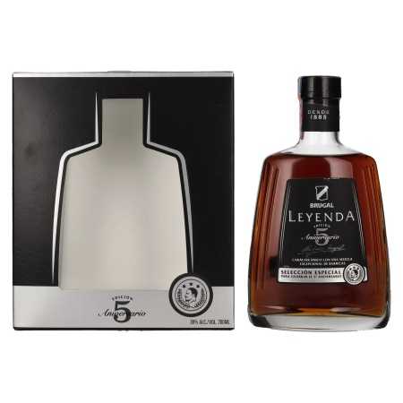 Brugal LEYENDA 5 Years Old Selección Especial 38% Vol. 0,7l in Geschenkbox | Dominikanski rum | 🌾 Whisky Ambassador | Online Shop