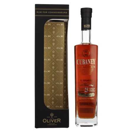 Ron Cubaney TESORO 25 Sistema Solera 38% Vol. 0,7l in Geschenkbox | Δομινικανό ρούμι | 🌾 Whisky Ambassador | Online Shop