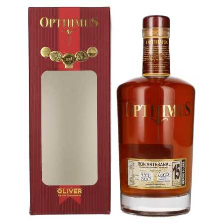 Opthimus 15 Años Res Laude 38% Vol. 0,7l in Geschenkbox | Dominikanski rum | 🌾 Whisky Ambassador | Online Shop