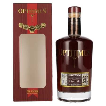 Opthimus 25 Sistema Solera OportO Ron Artesanal 43% Vol. 0,7l in Geschenkbox | Rom dominican | 🌾 Whisky Ambassador | Online Shop