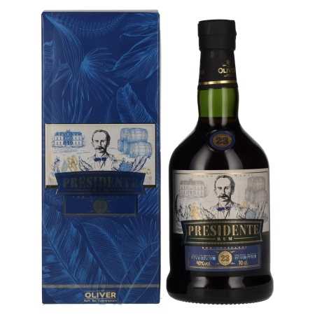 Presidente Marti 23 Sistema Solera 40% Vol. 0,7l in Geschenkbox | Dominikanski rum | 🌾 Whisky Ambassador | Online Shop