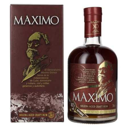 Maximo XO Extra Premium Solera Aged Craft Rum 41% Vol. 0,7l in Geschenkbox | Rhum dominicain | 🌾 Whisky Ambassador | Online Shop