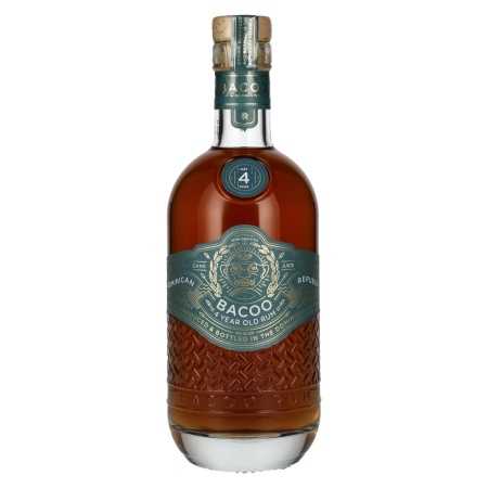 Bacoo 4 Years Old Rum 40% Vol. 0,7l | Dominican rum | 🌾 Whisky Ambassador | Online Shop