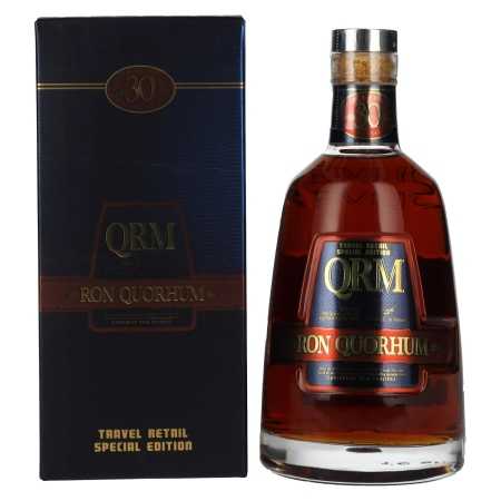 Ron Quorhum 30 Aniversario Travel Retail Special Edition 42% Vol. 0,7l in Geschenkbox | Δομινικανό ρούμι | 🌾 Whisky Ambassador | Online Shop