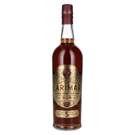 Ron Larimar 5 Years Old Small Batch Rum Oloroso Sherry Cask Finish 40% Vol. 0,7l | Rhum dominicain | 🌾 Whisky Ambassador | Online Shop