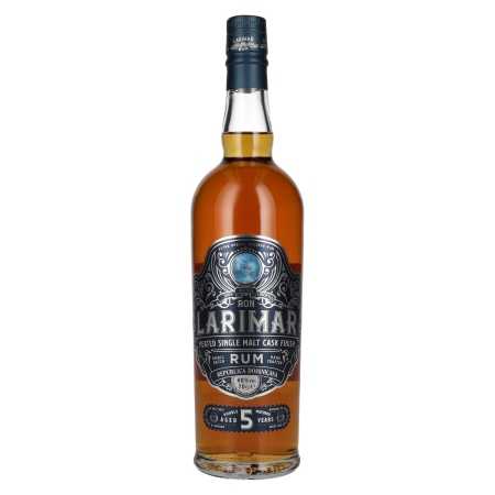 🌾Ron Larimar 5 Years Old Small Batch Rum Peated Single Malt Cask Finish 40% Vol. 0,7l | Whisky Ambassador