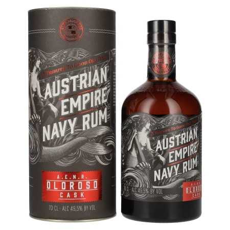 Austrian Empire Navy Rum OLOROSO CASK 49,5% Vol. 0,7l in Geschenkbox | Dominikánský rum | 🌾 Whisky Ambassador | Online Shop