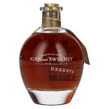 Kirk and Sweeney RESERVA Dominican Rum 40% Vol. 0,7l | Rhum dominicain | 🌾 Whisky Ambassador | Online Shop