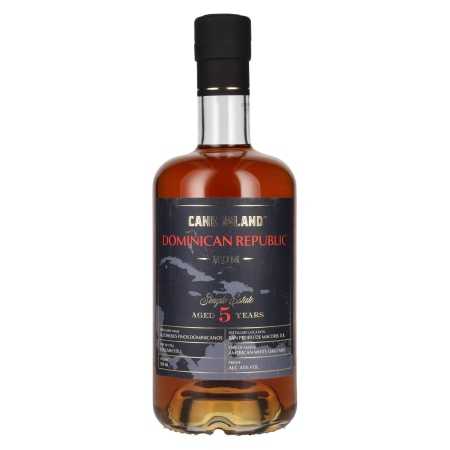 🌾Cane Island DOMINICAN REPUBLIC 5 Years Old Single Estate Rum 43% Vol. 0,7l | Whisky Ambassador