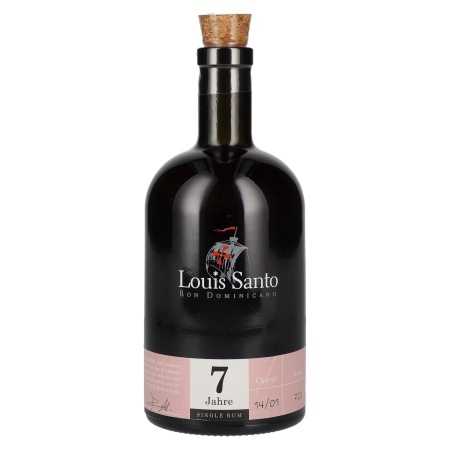 Louis Santo 7 Years Old Single Rum Ron Dominicano 40% Vol. 0,5l | Rum dominicano | 🌾 Whisky Ambassador | Online Shop